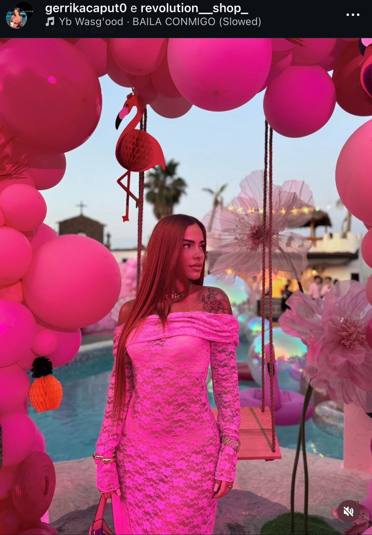 Pink dress for Gerrika ♥️