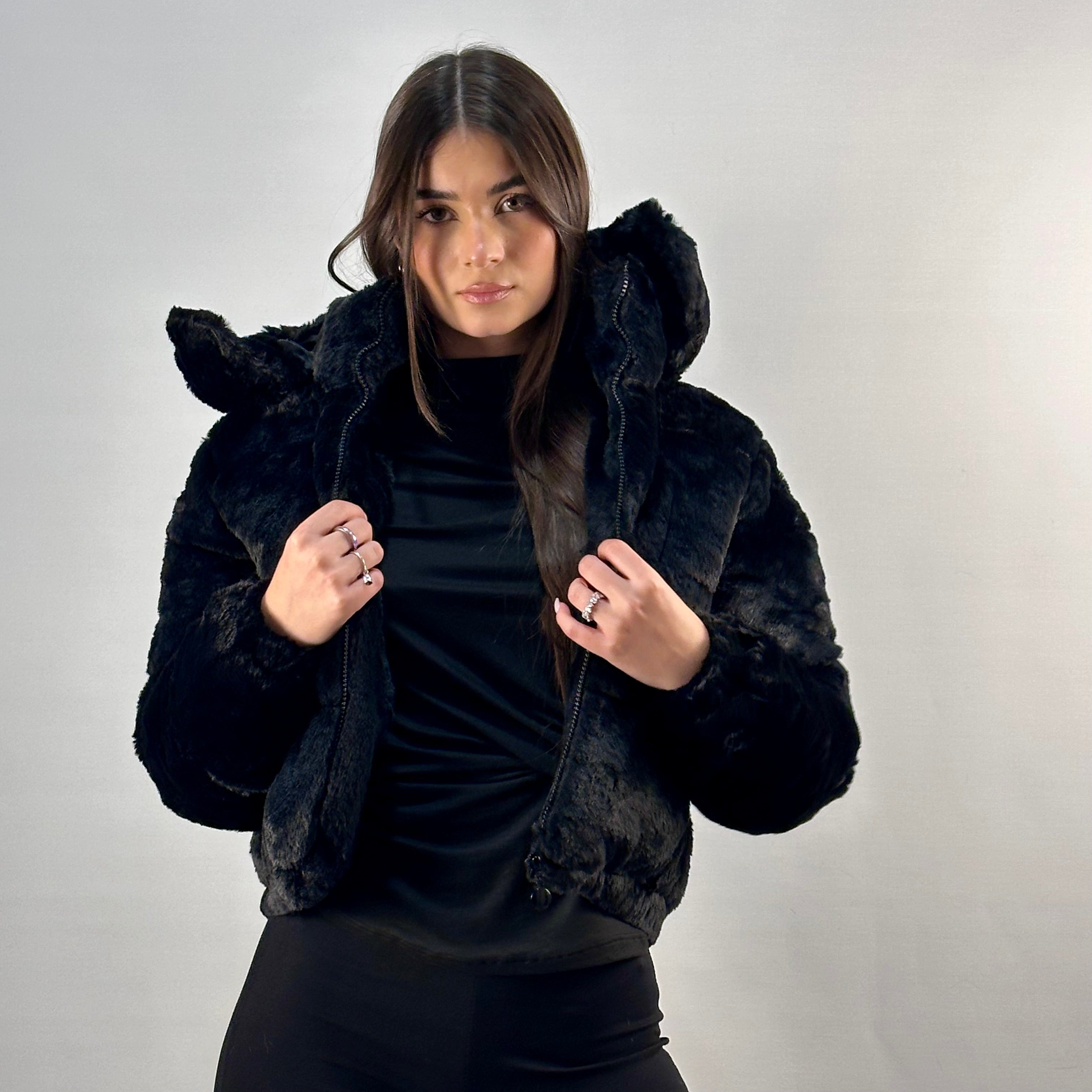 Bomber di ecopelliccia