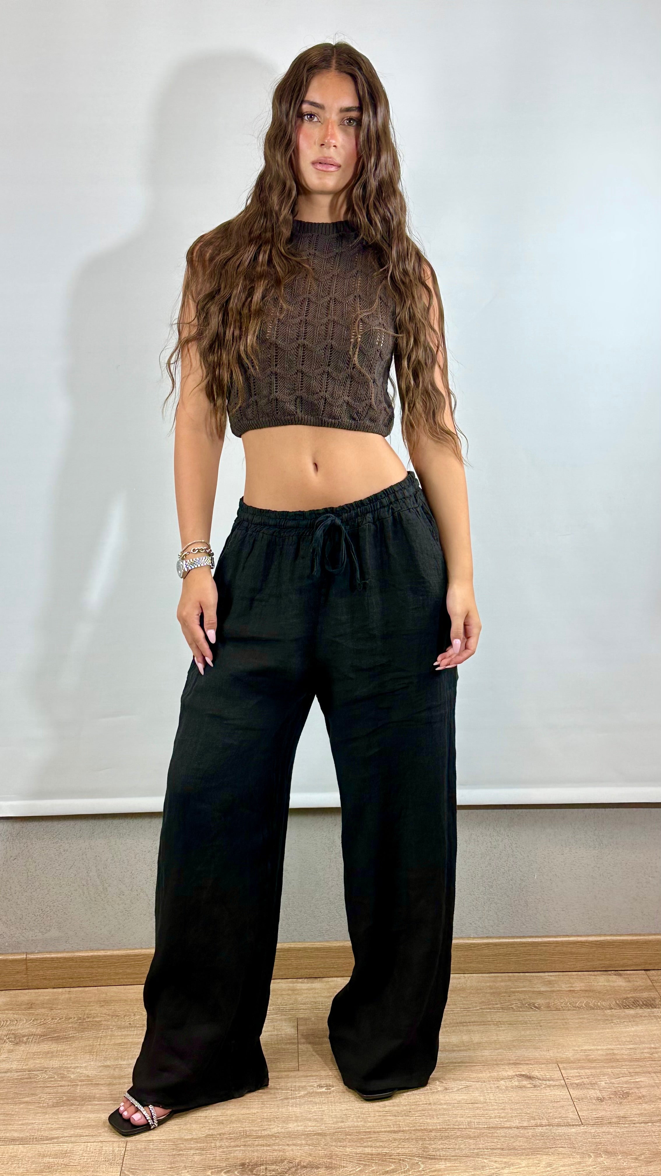 Pantalone Puro Lino
