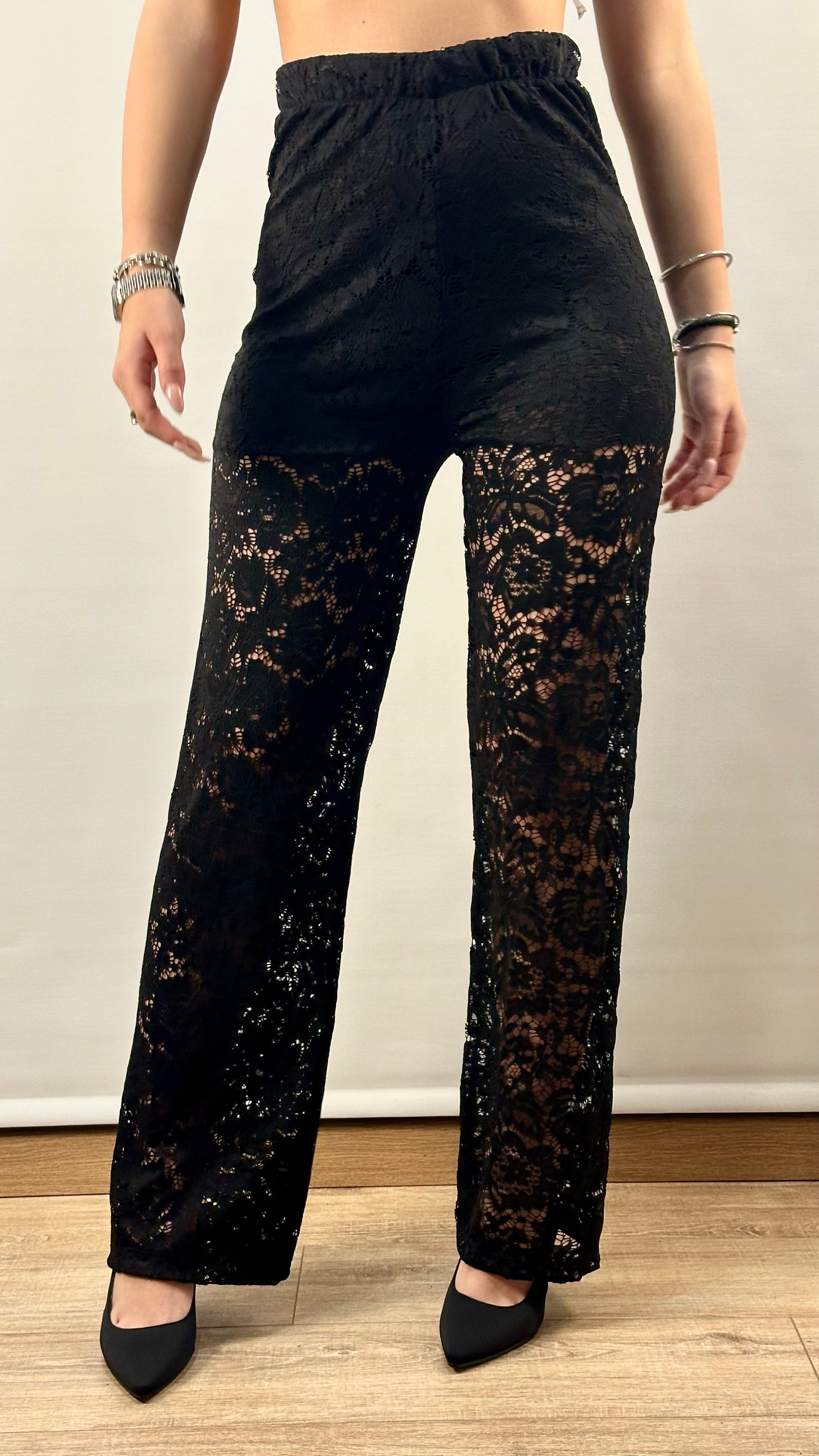 Pantalone in pizzo