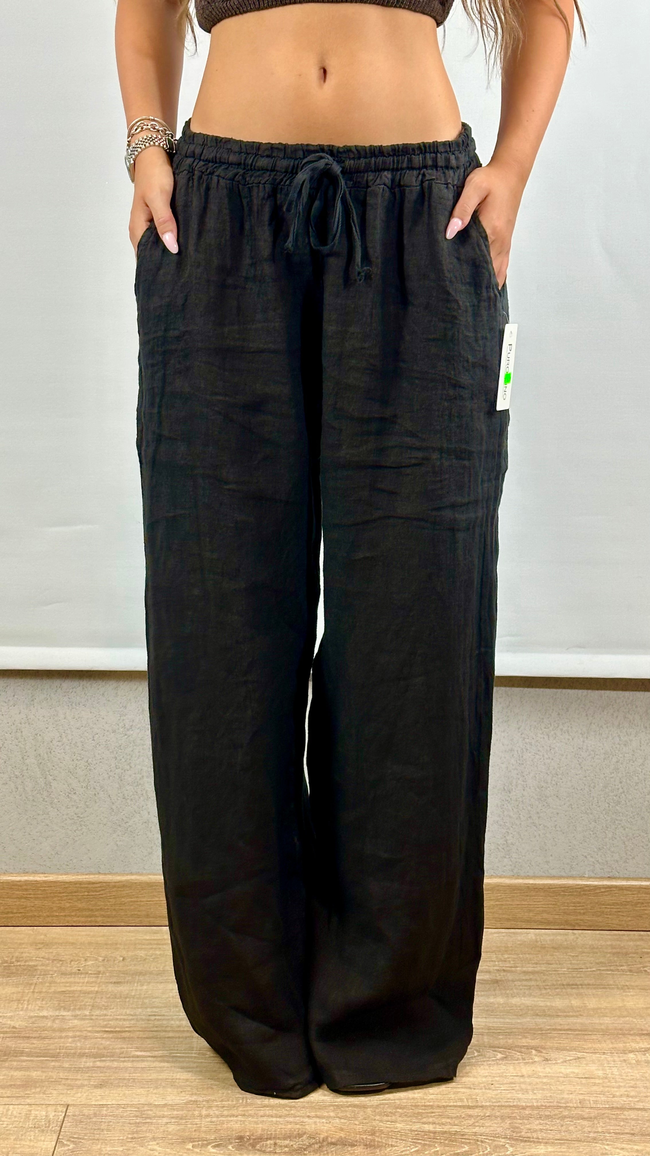 Pantalone Puro Lino
